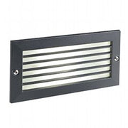 Black Satin Glass Recessed Aluminum Lamp
