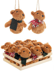 12x Bear Pendant Assortment Set of 2 Displayed in 12