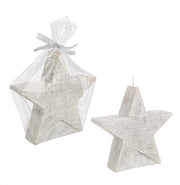 6x White Astro Candle