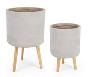 Set2 Vase Rigo To Tripod Beige