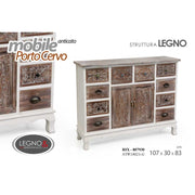 Mobile consolle ingresso sala decape cm 107 x 30 x 83 h