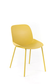 Set of 4 Polypropylene Chairs 55cm x 46cm x 79cm