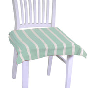 Aqua green squared pop cushion cm40x40h4