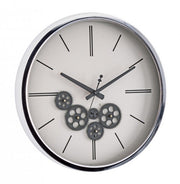 Engrenage contemporary wall clock D46 cm