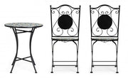 Promo set Positano table with iron chairs