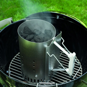 Weber Rapidfire ignition fireplace kit + 2 kg briquettes + 6 firelighter cubes 17631