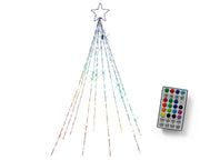 Color Changing Falling Star Outdoor Lights H 270 x Ø 28 cm