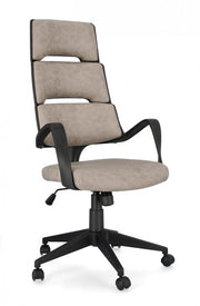Bart modern executive office chair in gray fabric
