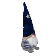 Blue fabric gnome cm15x9h33
