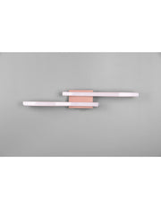 Ceiling Light Design Double Rod Led 4000k Route Rose Gold Trio Lighting