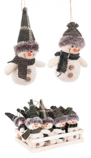 12x Jimmie Pupazzo Pendant, Assorted 2, Display of 12