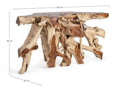 Lisandra natural wood console 150x45 cm