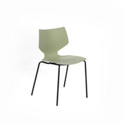 Green polypropylene chair