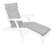 Poly pool sunbed cushion with removable cover Tortora