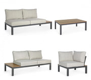 Elias garden lounge set anthracite