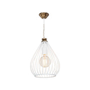 Umay pendant lamp ASZ1314 white metal