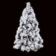 Snowy green monte bianco tree cmø100h150 with 489 metal base branches