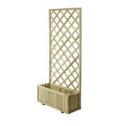 Wooden planter 30x90x180h cm