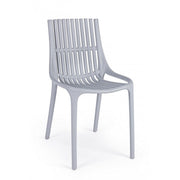 Cassandra light gray outdoor chair