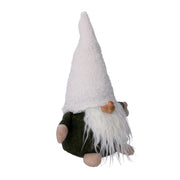 Gnome green white fabric cm16x14h36