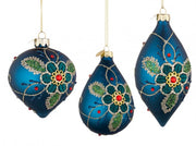 Blue Floret Assortment of 12 Pendulum Vt, 12x