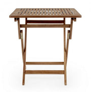 Noemi outdoor table in folding acacia wood 70x70x h73 cm