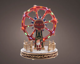 Stable LED Plastic Set Design for Indoor Use 21x21x26.4 cm