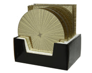 Glass coaster assorted shapes ø20 cm