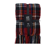 Polyester Plaid with Fringes 130 x 170 x 1 cm