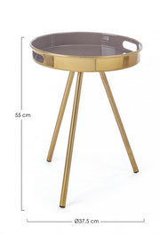 Inesh Dove Gray Coffee Table D37.5