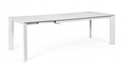 Extendable table Briva white gray