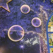 Circle Ø37cm led Light Wood