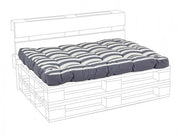 Pallet Seat Cushion Riga Anthracite 120x60 x h15