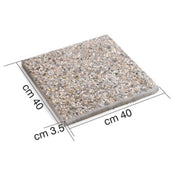 Grit plate for umbrella base 40x40x3.5
