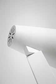 Table lamp with white metal shade 42x15x60,5h cm