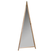 Triangle wooden mirror cm67x4h170