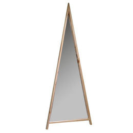 Triangle wooden mirror cm67x4h170