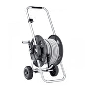 Hose reel trolley equipped with QUBO Pronto25 Silver hose of 25 meters