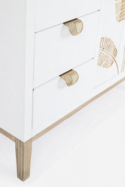 Folium sideboard 1 door 4 drawers 75x30x80h cm