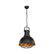 Tonya ASZ1187 black industrial style pendant lamp