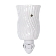 Essence burner white ceramic plug 9,8x7,5h13,8 cm