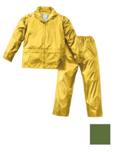 Green Nylon Jacket Trousers XXXL