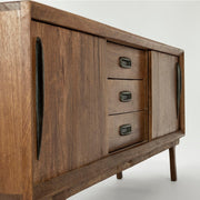 Vintage Sherman 2-door 3-drawer TV stand