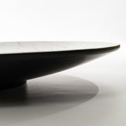 White decorative plate 65x65x1 cm