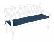 Poly180 Blue Bench 3P Cushion
