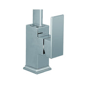 Chrome finish kitchen mixer tap h. 28x24 cm