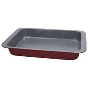 Rectangular Lasagnera Cm 37x26x6 Carbon Steel Red
