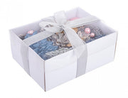 6x Confetti Decorations Diana Blue Assorted