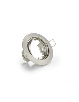 Jura Round Recessed Spotlight 1xGU10 Nickel Ø8 cm Trio Lighting