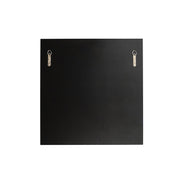 Decorative panel with white wood finish 80x110x4 cm